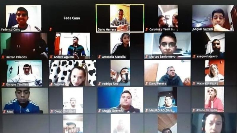 Árbitros chacareros se capacitaron con Darío Herrera