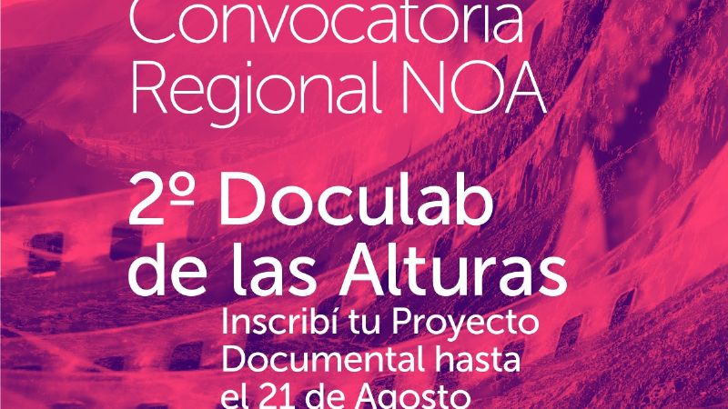 Audiovisual: convocan al 2º Doculab de Las Alturas