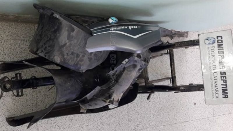 Secuestran motopartes