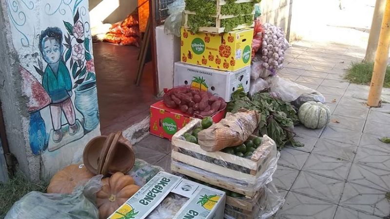 Olla popular y ropero comunitario en El Potrero