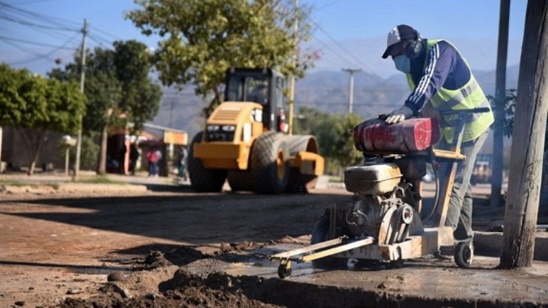 La Municipalidad ya trabaja en Avenida Los Terebintos
