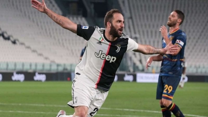 Sassuolo sorprendió a Juventus: 3-3, con gol de Higuaín