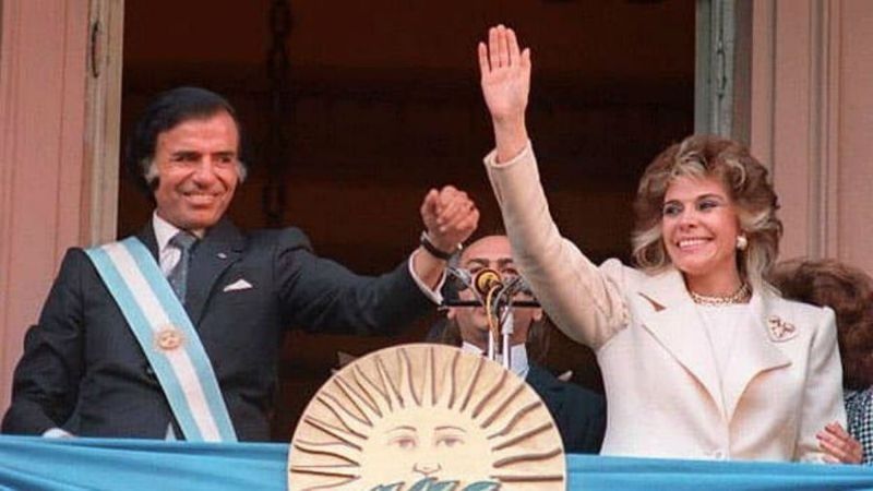 ¿Qué...?, sí...Carlos Menem se vuelve a casar con Zulema Yoma