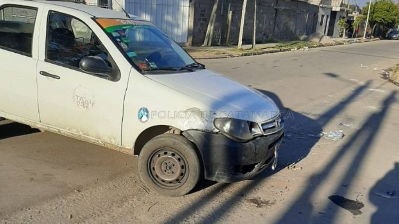 Chocaron un auto y una moto
