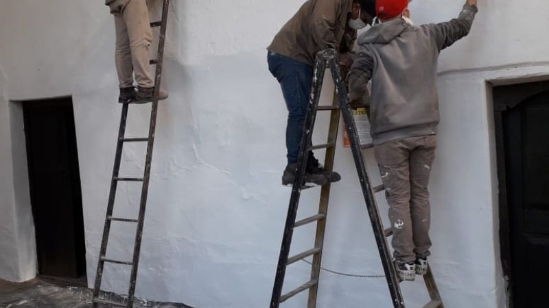 Realizan algunos arreglos en la casa natal de Esquiú