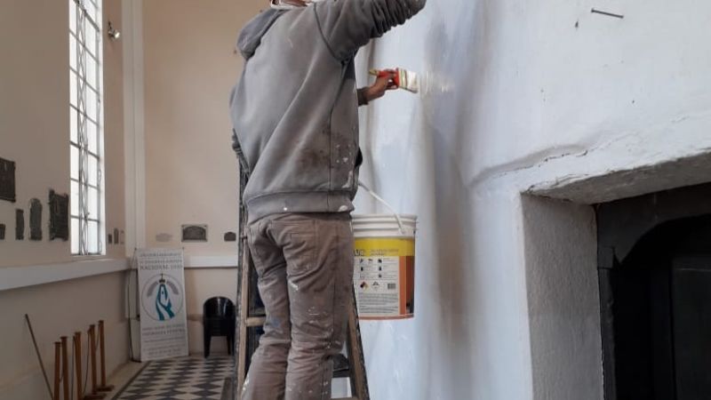 Realizan algunos arreglos en la casa natal de Esquiú