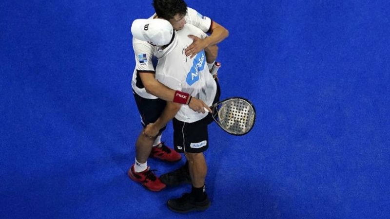 El "Pollito" Tapia y Belasteguín en las "semis" de Madrid