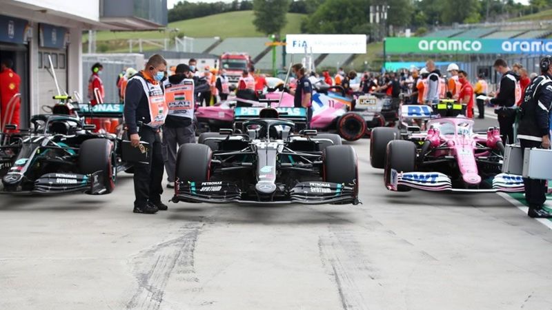 1-2: Hamilton la pole y Bottas segundo, en el GP de Hungría