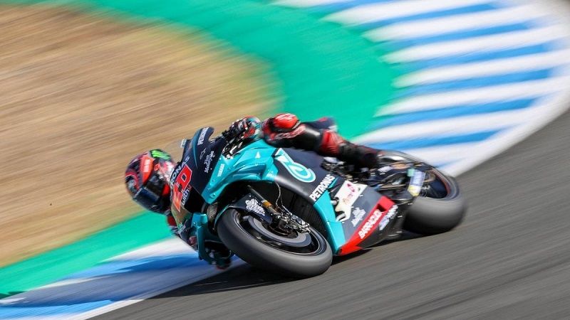 El francés Quartararo larga adelante en el GP de España