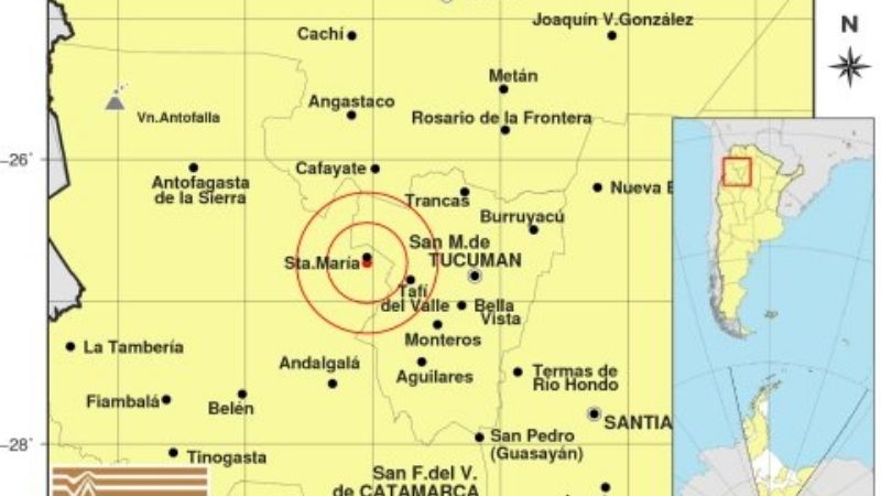 Sismo en Santa María