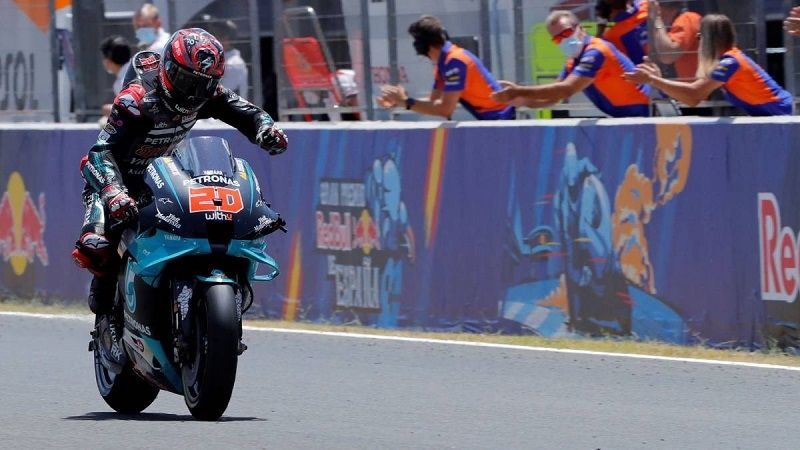 El francés Quatararo logró su primer GP en las MotoGP