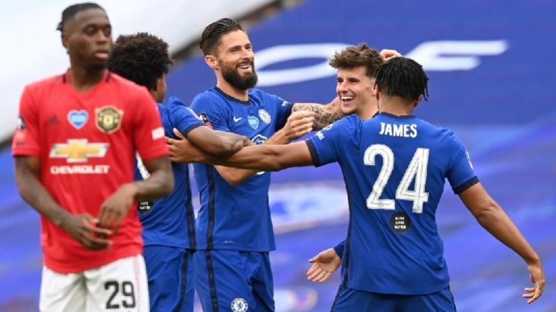 Chelsea venció al United y definirá la FA Cup con el Arsenal