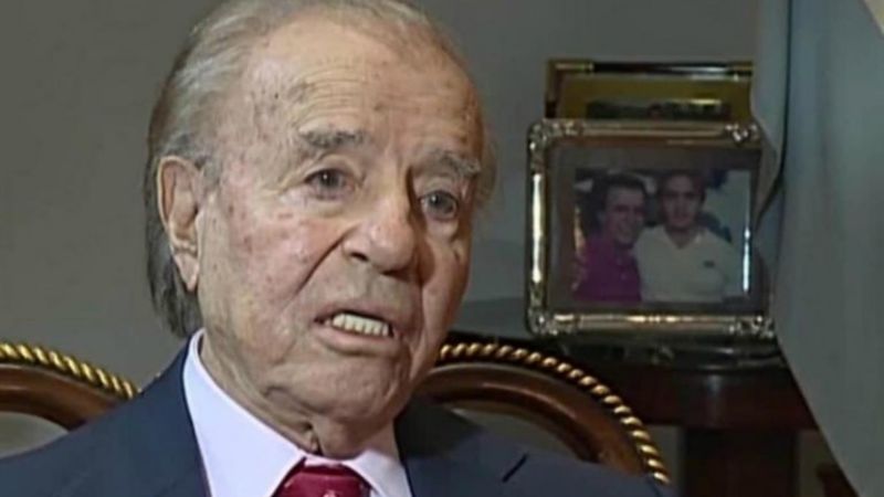Volvieron a internar a Menem