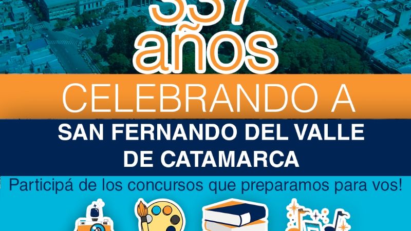 Gran concurso por el cumpleaños de la ciudad