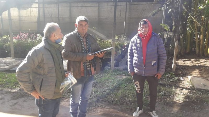 Detectaron 24 trabajadores rurales en situación de informalidad