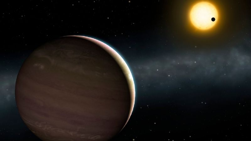 Descubren un sistema de dos exoplanetas que interactúan entre sí