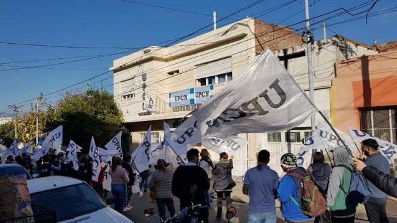 UPCN realizó el banderazo