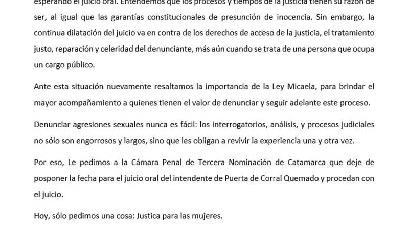 Piden que Aybar sea juzgado