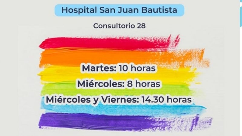Nuevos horarios del Consultorio de Diversidad y Género