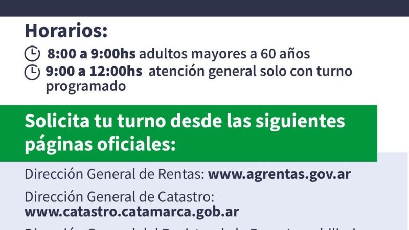 ARCA reanuda la atención al público