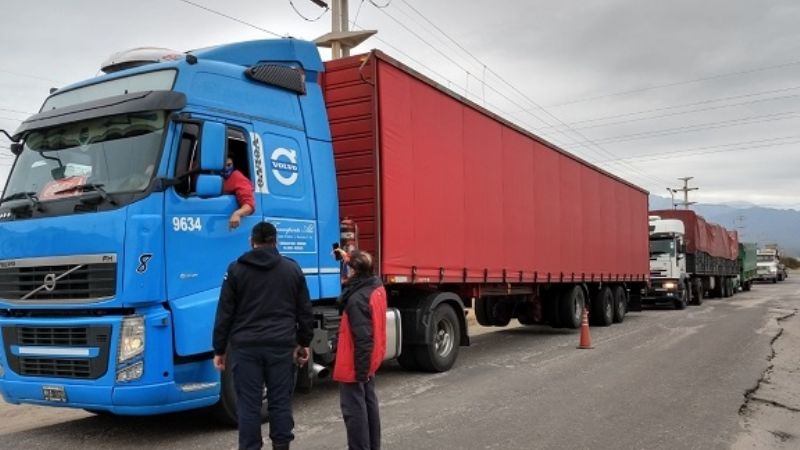 Testeos a camioneros residentes
