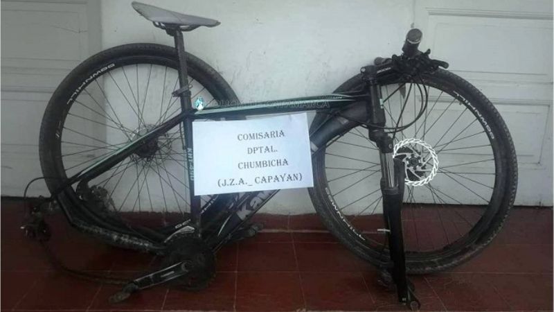 Recuperan dos bicicletas robadas