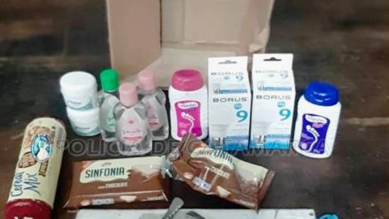 Robó en un supermercado y le encontraron dos hierros con punta