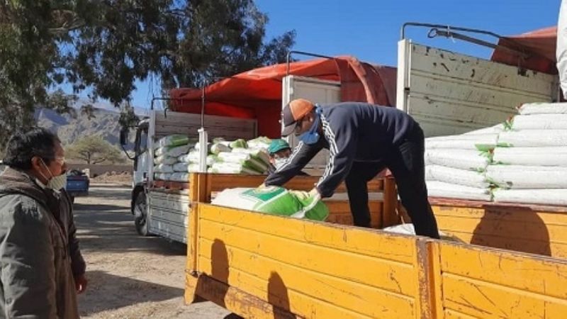 Alumbrera entregó semillas de avena, cebada, alfalfa, hortalizas e insumos para ganadería