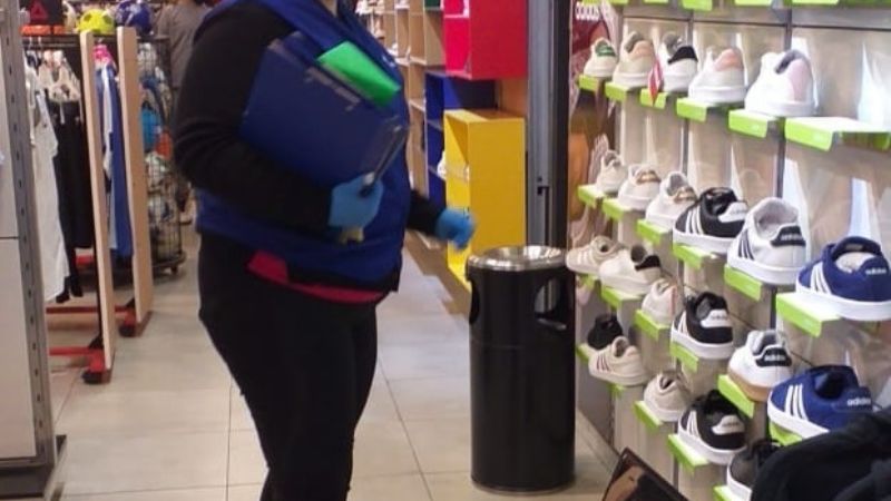 Continúan los controles del protocolo sanitario en comercios