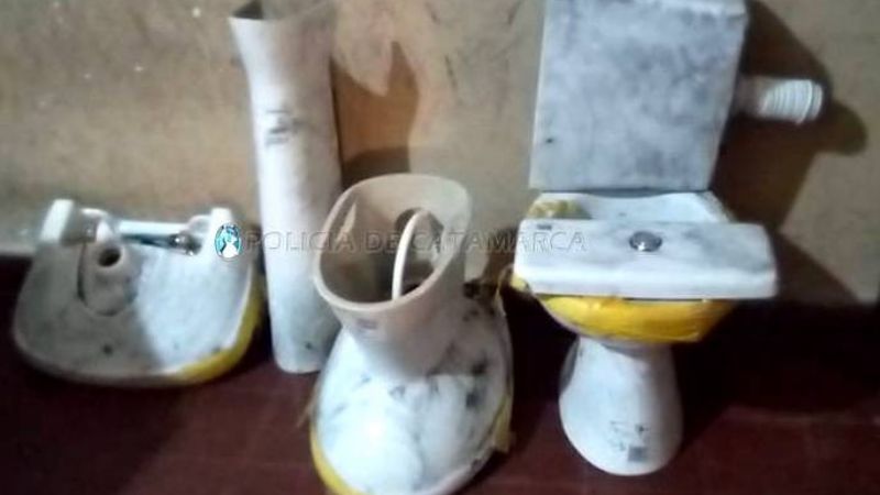 Detienen a un joven por el robo de un juego de sanitarios