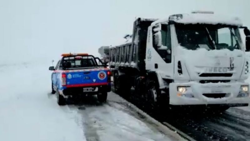 Temporal histórico en la Patagonia