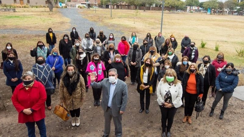 Jalil recibió al Movimiento de Mujeres por la Igualdad