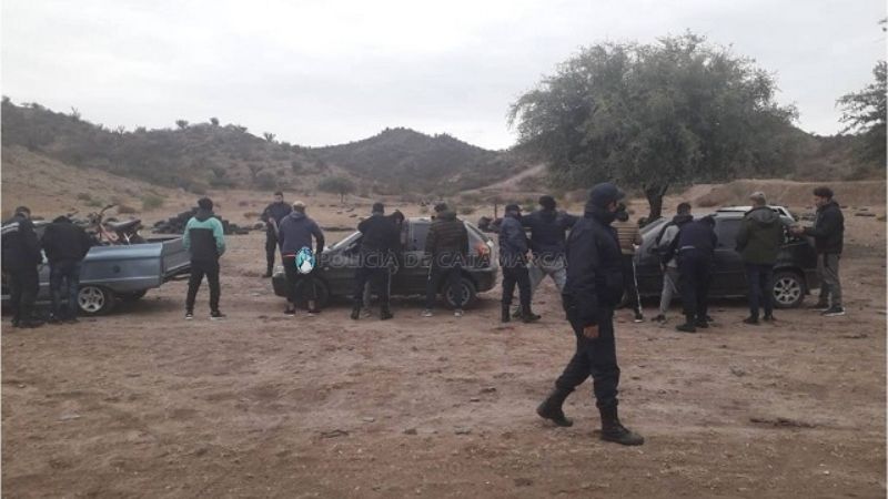 Nueve detenidos en picadas de motos clandestinas