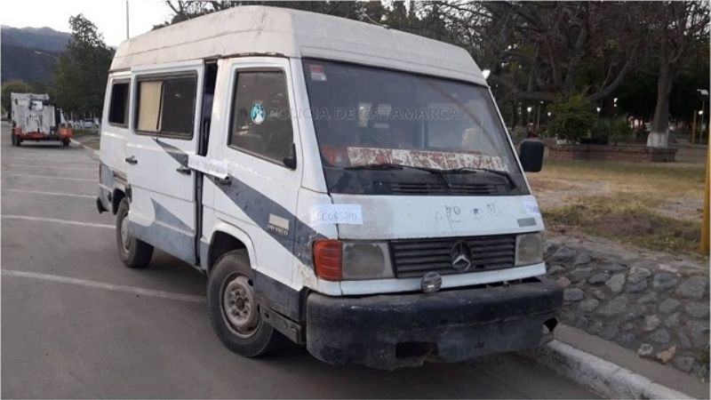 Secuestran un furgón requerido por la Justicia