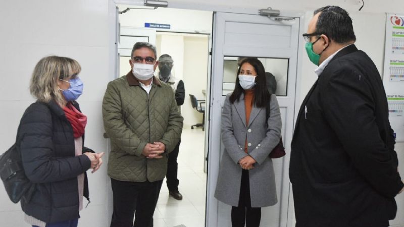 Raúl recorrió el Banco Central de Sangre