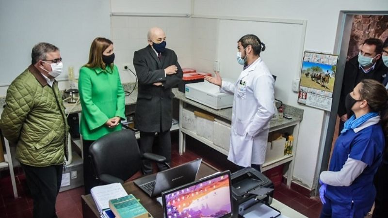 Zenteno y Jalil visitaron la Unidad Judicial N°10