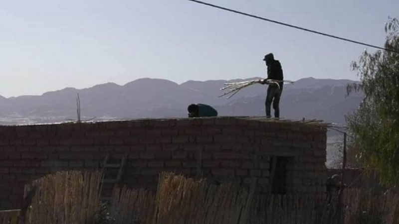 Refacciones domiciliarias en el barrio Pampa Blanca