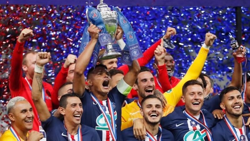 París Saint Germain campeón de la Copa de Francia