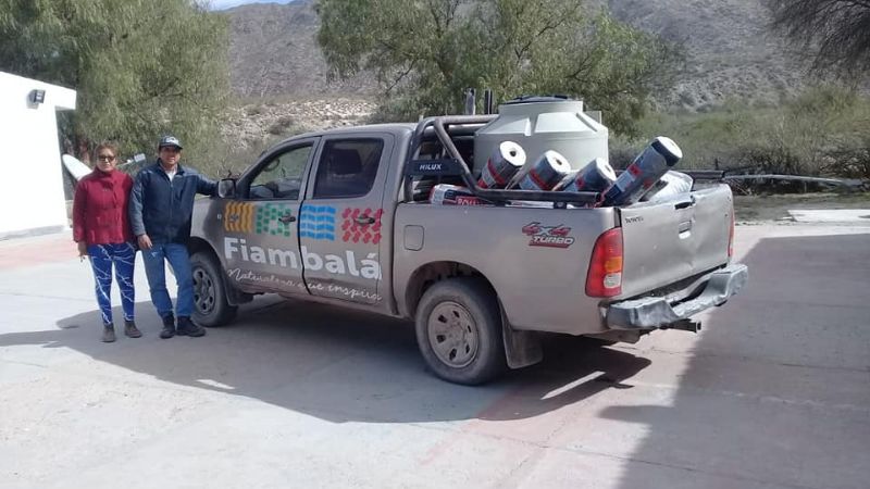 Acondicionan las escuelas en Fiambalá para la vuelta a clases