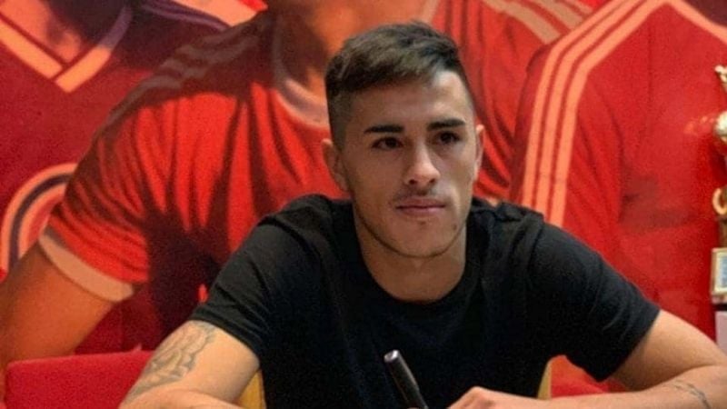 Florentín, primer jugador de la Liga Profesional con Covid-19