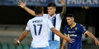 JOAQUÍN CORREA hizo un gol para la Lazio, que ganó, pero ya era tarde.
