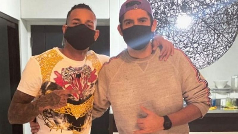 Villa y Zambrano rompieron el aislamiento de la cuarentena