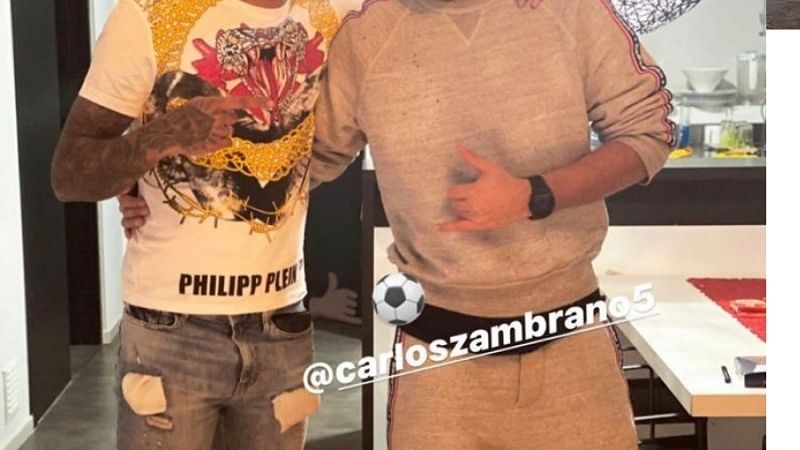 Villa y Zambrano rompieron el aislamiento de la cuarentena