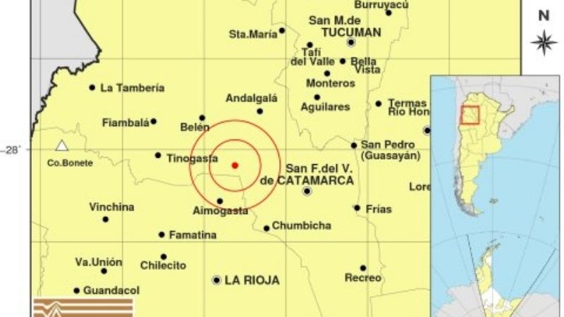 Tres temblores en las últimas horas