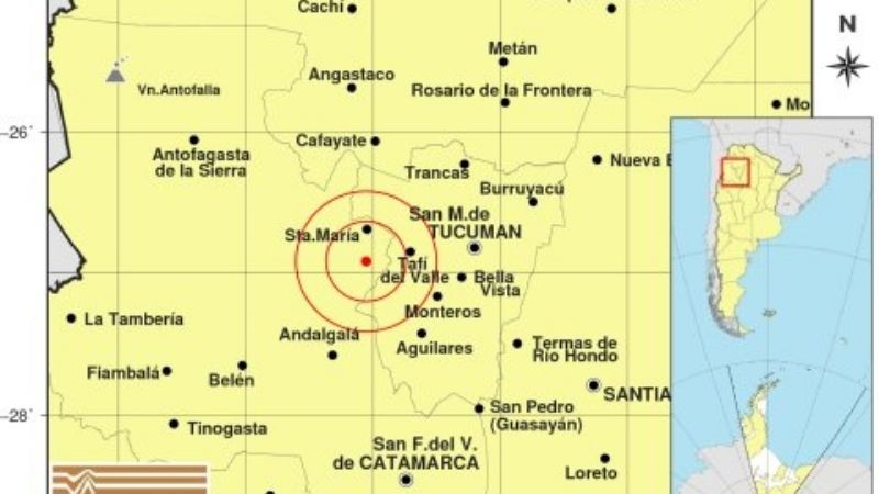 Tres temblores en las últimas horas