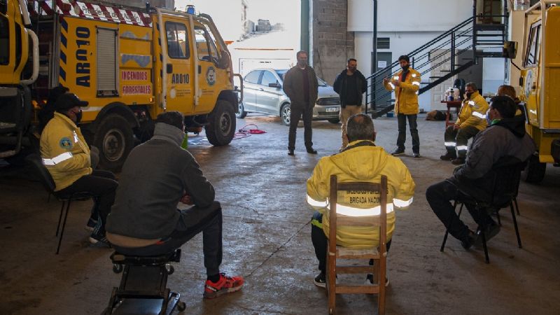 Actividades de fortalecimiento por los incendios forestales