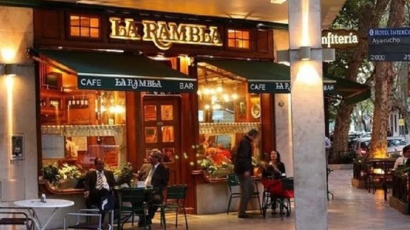 En Buenos Aires, cerró el emblemático bar/restó "La Rambla"