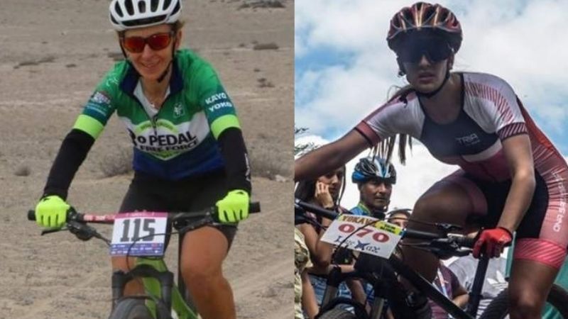 Laura Acuña y Vilma Saseta ganaron el 3er. Desafío Strava