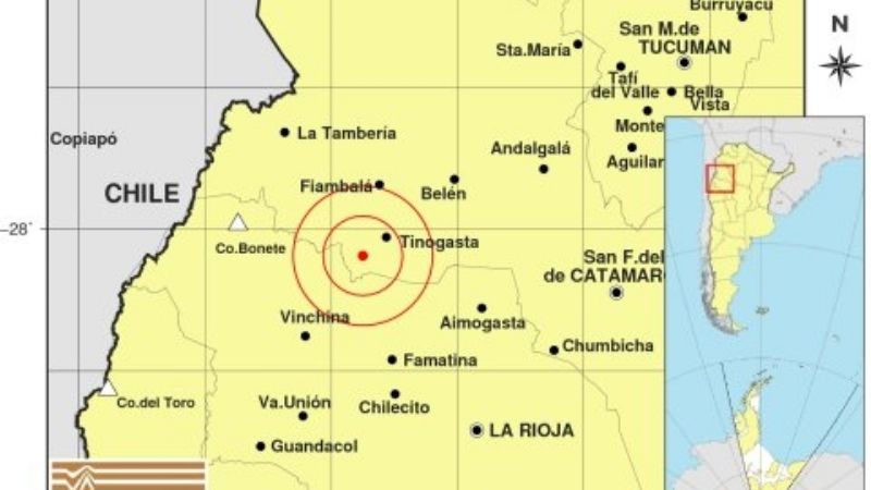 Dos temblores en las últimas horas