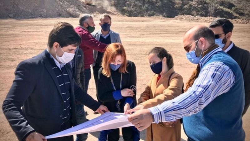 Funcionaria nacional visitó la obra del Acueducto Norte